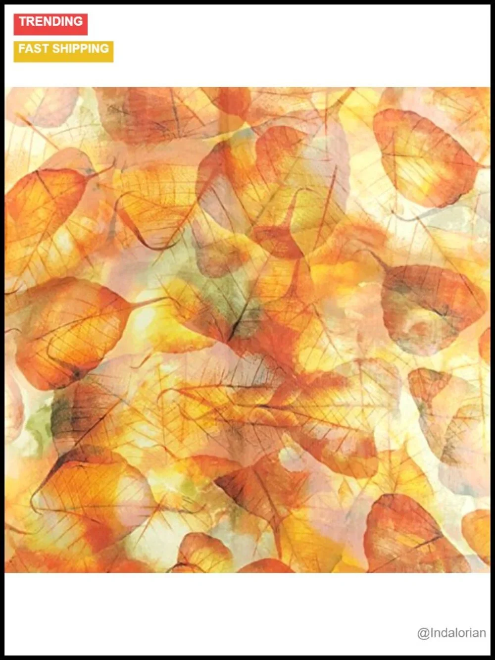 Lightweight Sheer Chiffon Scarf Fashion Scarf Polyester Blend